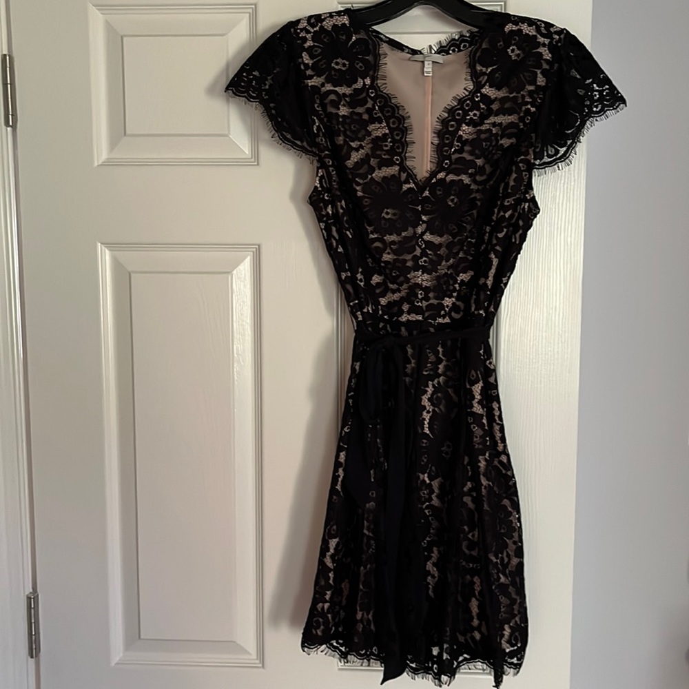 Joie Black Lace Dress